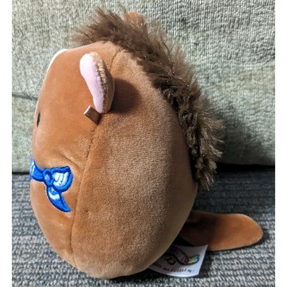 Squishmallow Brisby Horse Blue Neckerchief 5